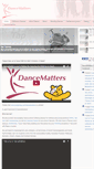 Mobile Screenshot of dance-matters.co.uk